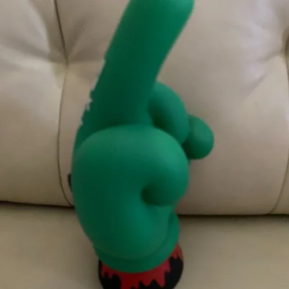 SLAMXHYPE HAND ON FIRE (Green) ADFUNTURE WORKSHOP LTD. RARE!